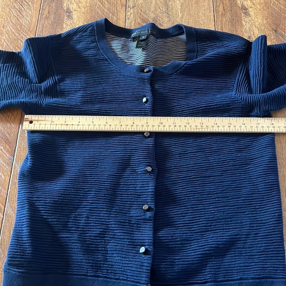 Marc by Marc Jacobs Ribbed Sweater Cardigan Blue - Picture 8 of 16